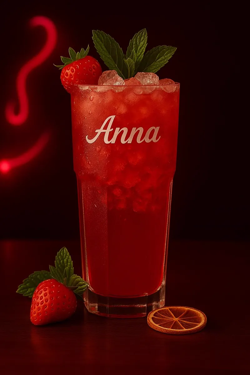 Trago de autor Anna, cóctel de la casa de Princesas Resto Bar