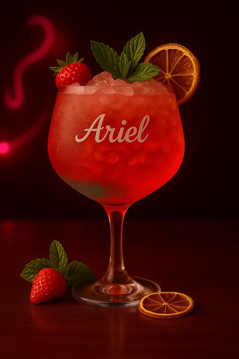 Trago de autor Ariel, cóctel de la casa de Princesas Resto Bar