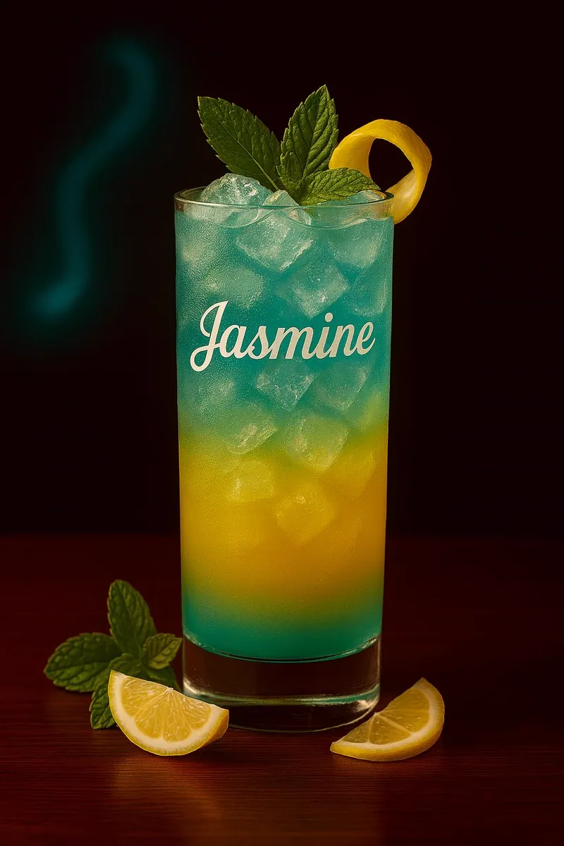 Trago de autor Jasmine, cóctel de la casa de Princesas Resto Bar
